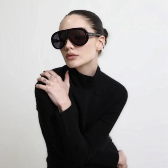 Acetate Aviator Sunglasses